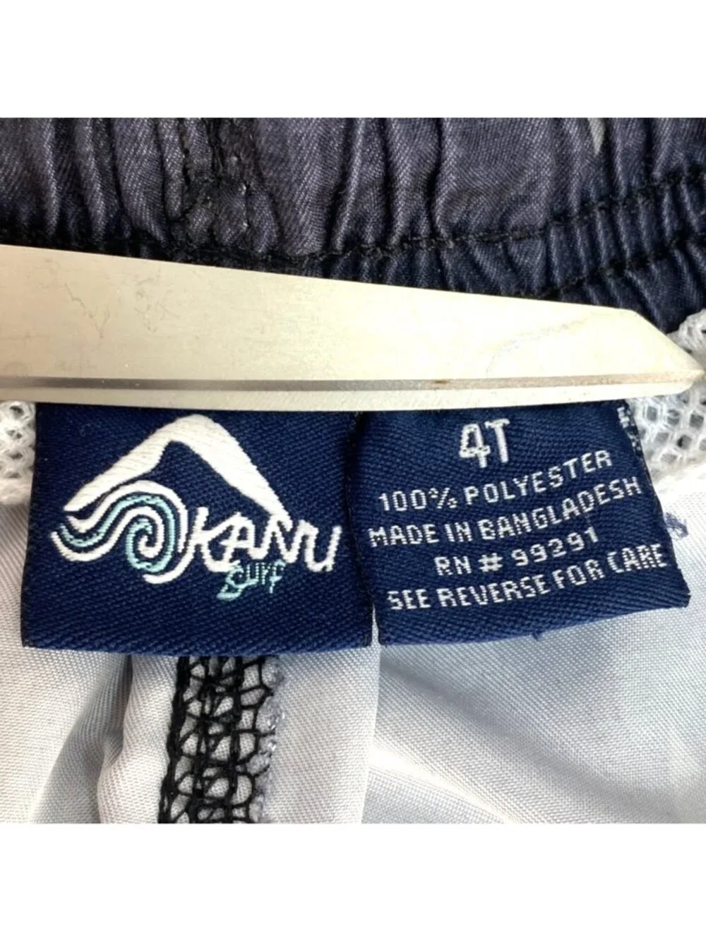 Okanu Surf Toddler Boy's Lot of 2 Beach Swim Trunks Parrot Flag Print Size 4T